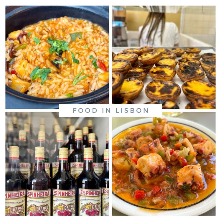 Cover Image for Food and Drinks to Try in Lisbon, Portugal