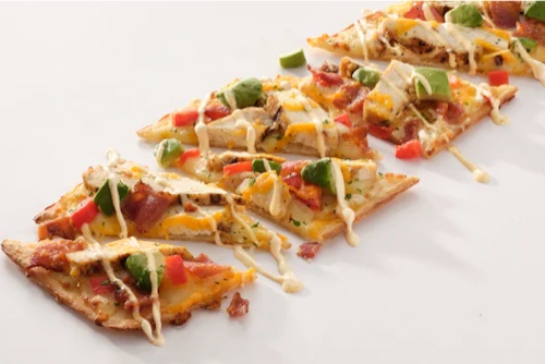 Schlotzsky's California Chicken Avocado Flatbread