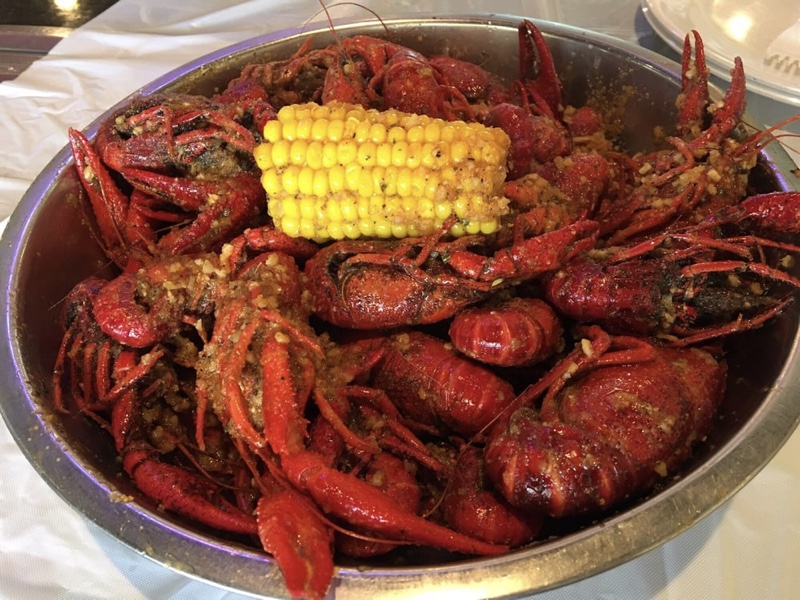 Viet-Cajun crawfish