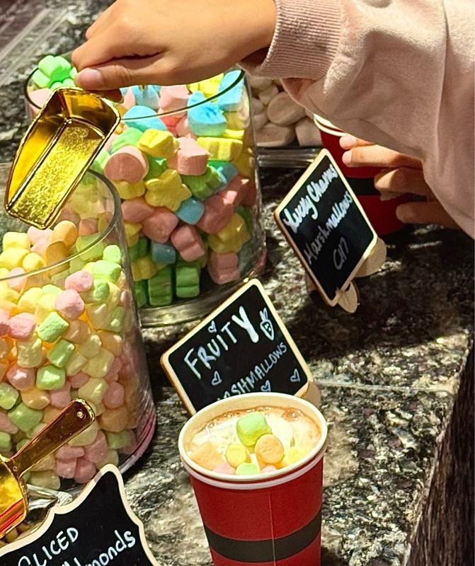 Hot Chocolate Bar at Alley Theater