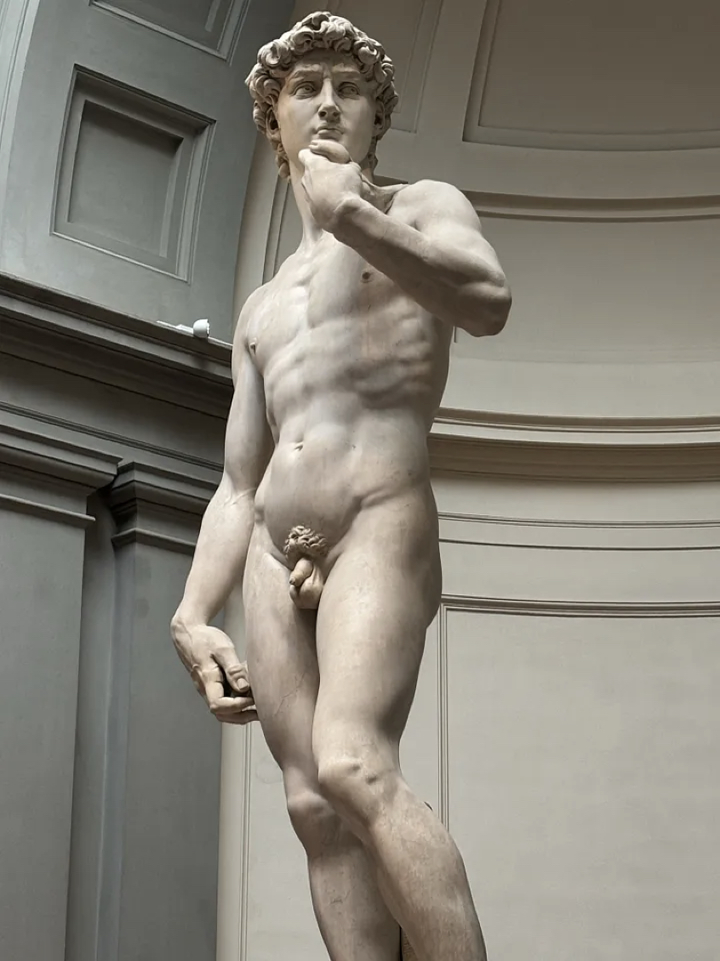 The original Michelangelo’s David